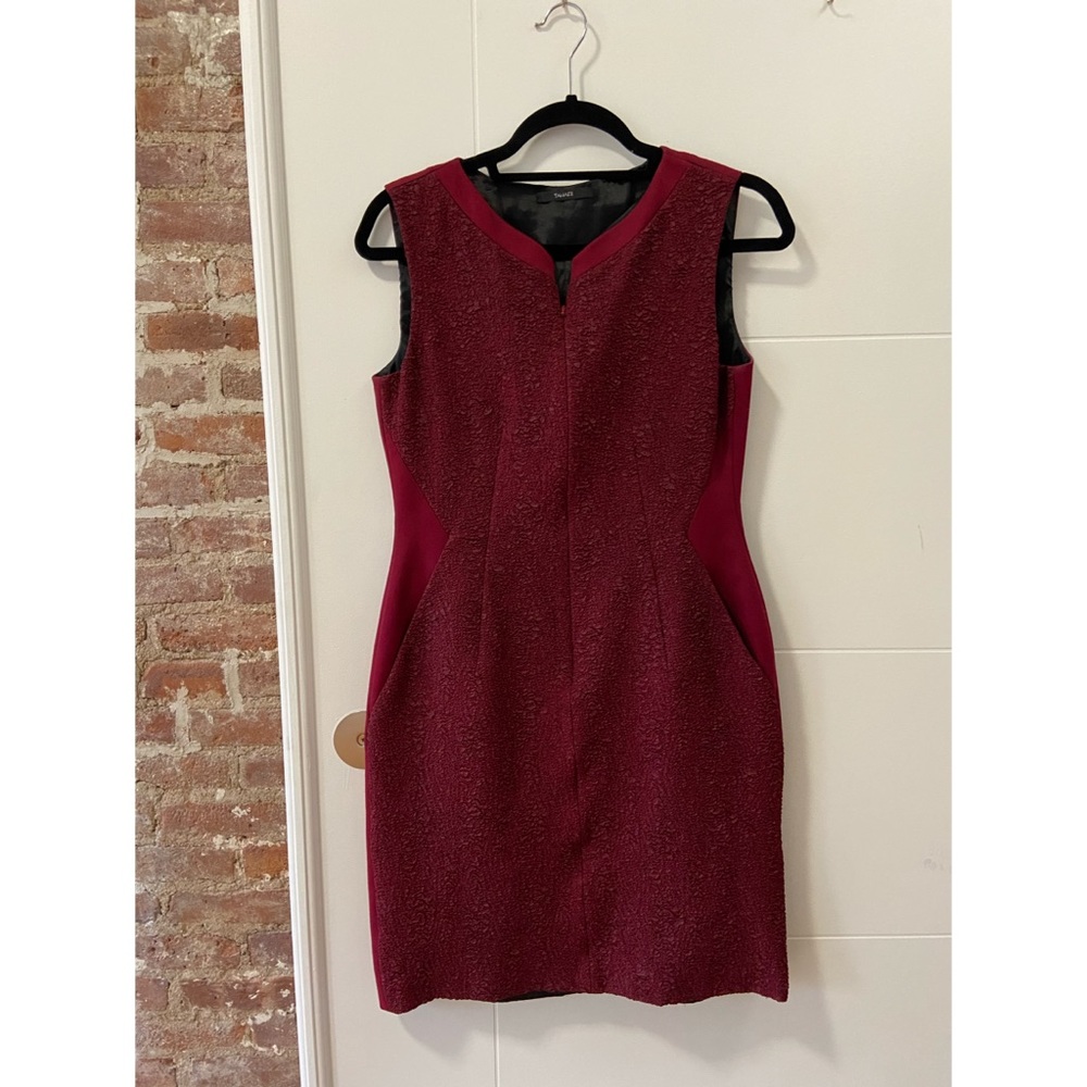 Vintage Burgundy Tahari Dress
